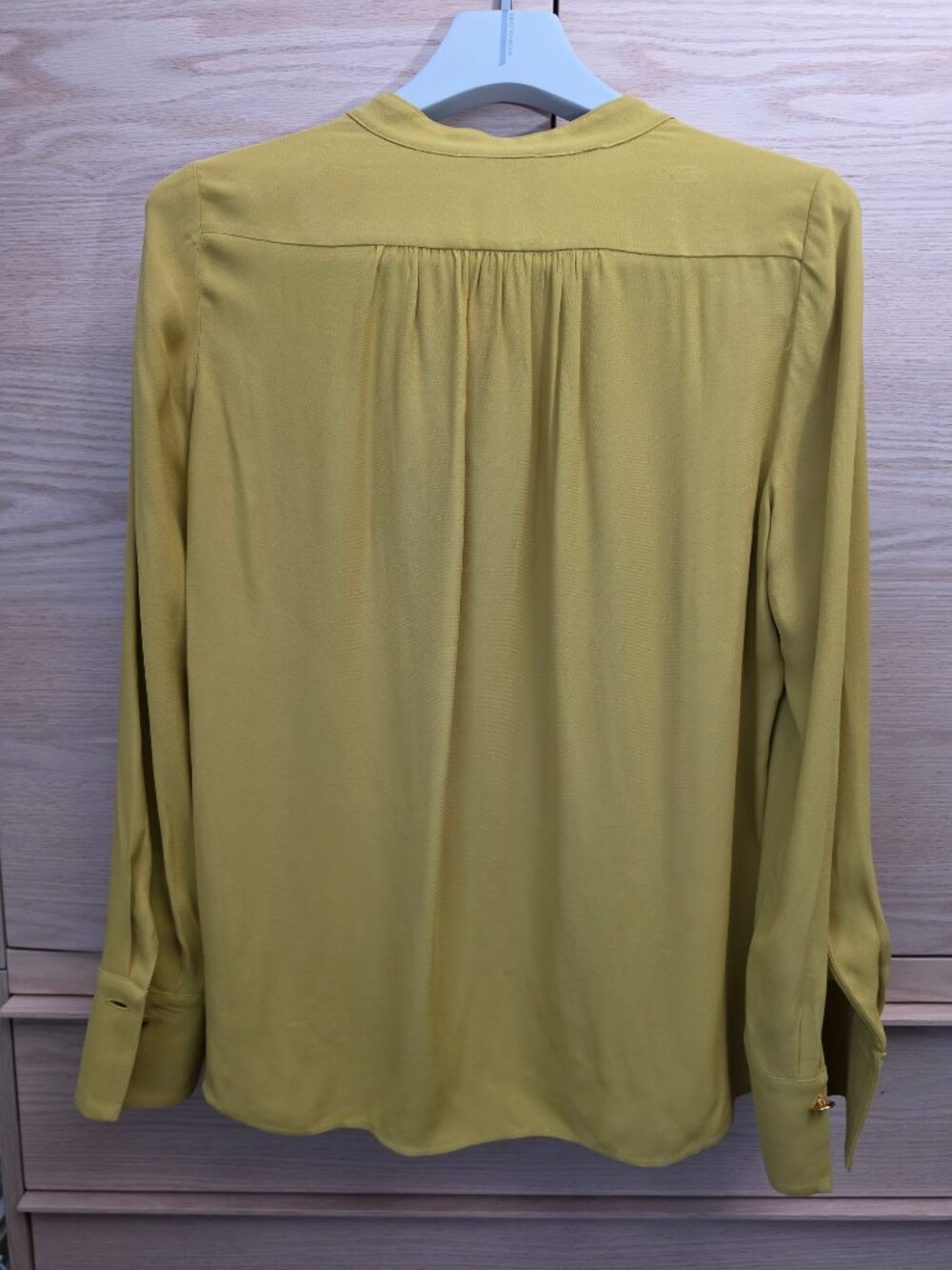 Elisabetta Franchi logo-charm georgette blouse - Picture 7 of 8